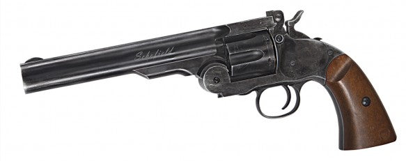 Schofield 6" Aging Black Revolver