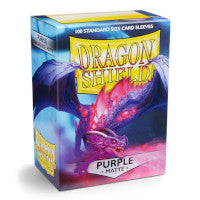 Dragon Shield - Matte Standard Size Sleeves 100pk - Purple