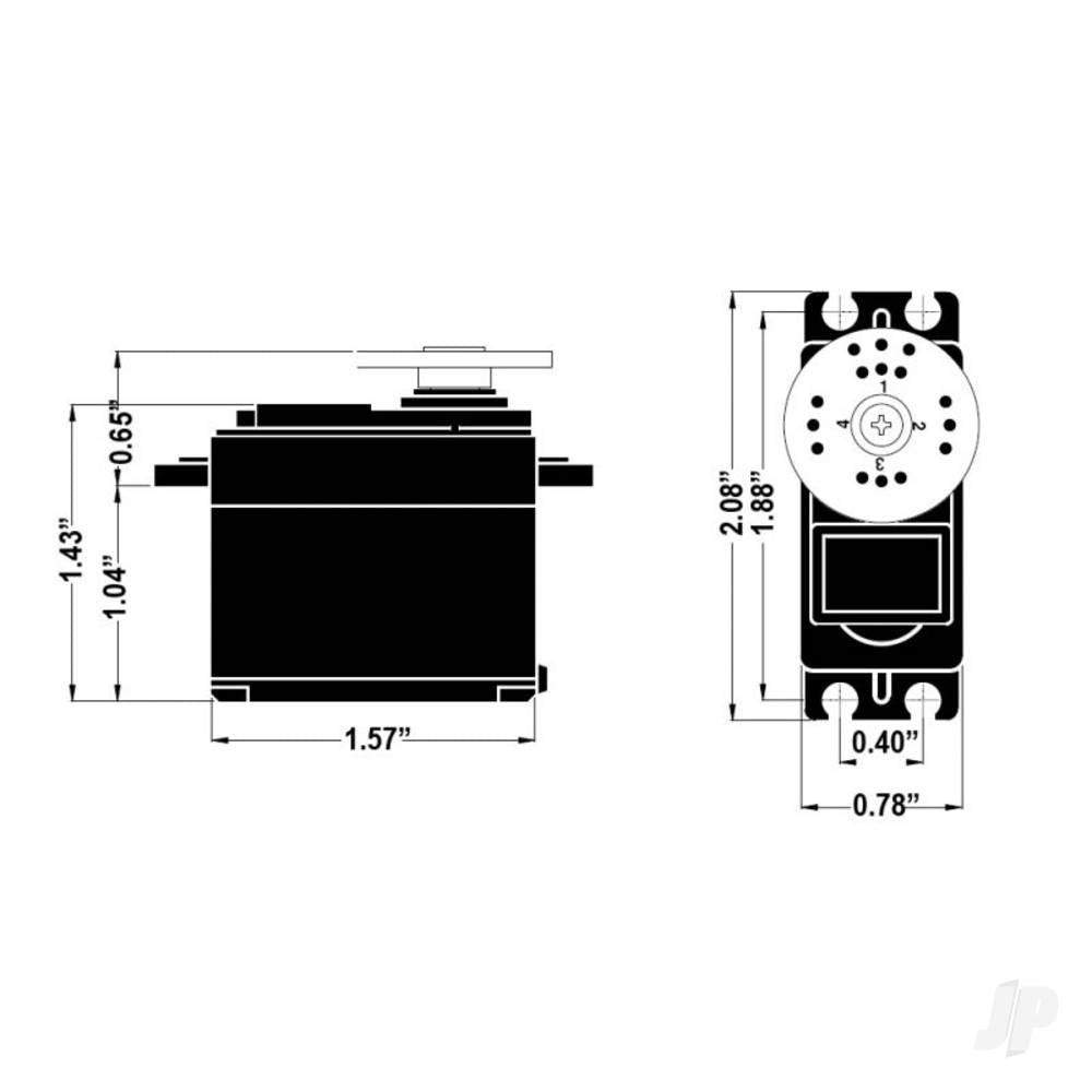 Hitec HS311 in SMS BAG