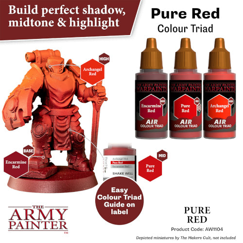 Warpaints Air: Pure Red