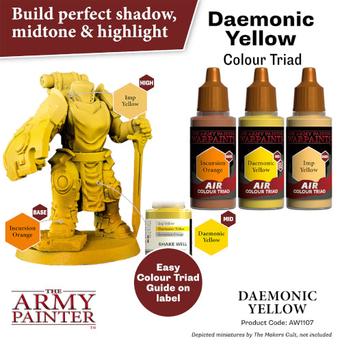 Warpaints Air: Daemonic Yellow