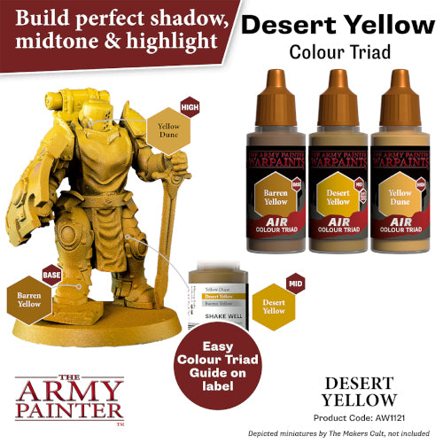 Warpaints Air: Desert Yellow