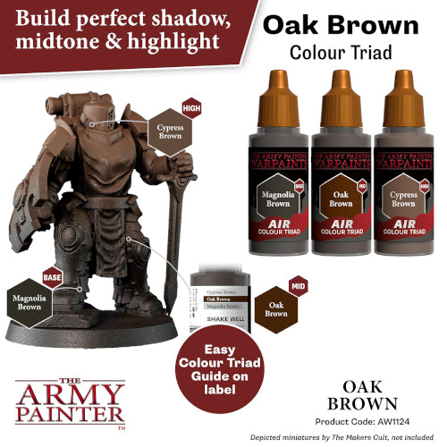 Warpaints Air: Oak Brown