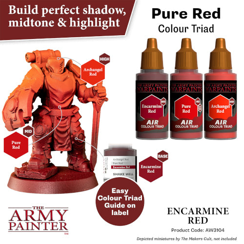 Warpaints Air: Encarmine Red