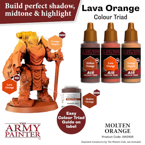 Warpaints Air: Molten Orange