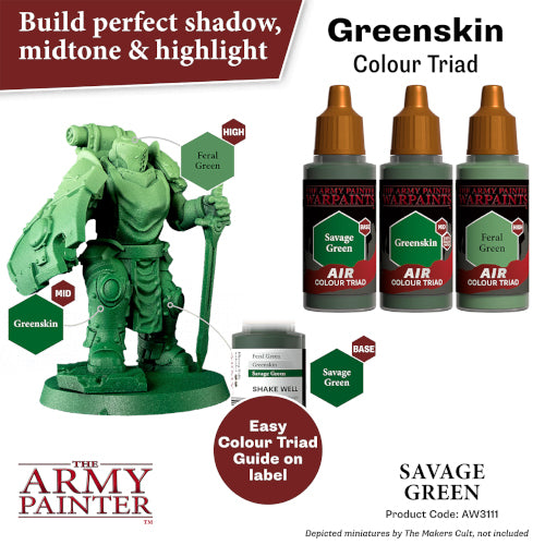 Warpaints Air: Savage Green