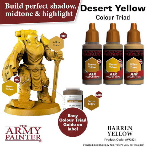 Warpaints Air: Barren Yellow