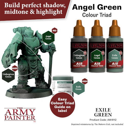 Warpaints Air: Exile Green