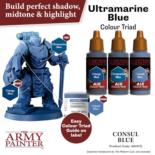 Warpaints Air: Consul Blue