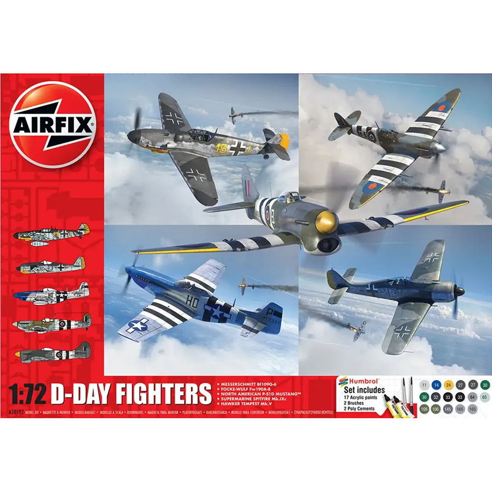 Airfix D Day Fighters Gift Set 1:72