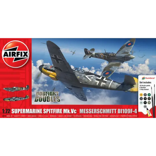 Airfix Dogfight Double Spitfire Mk.Vc / Bf109F Gift Set 1:72