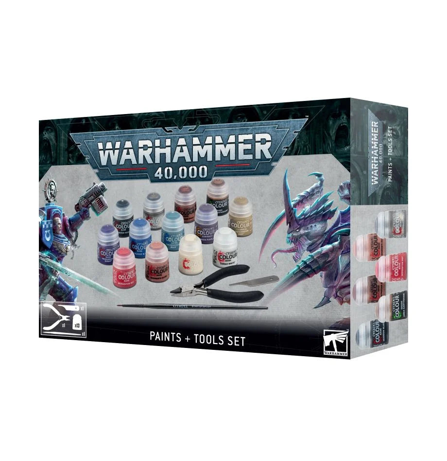 Warhammer 40K Paints + Tools 60-12 New