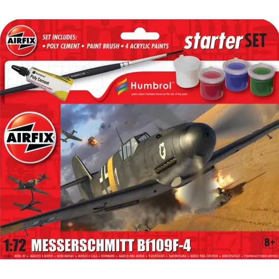 Airfix Messerschmitt Bf109F Gift Set 1:72