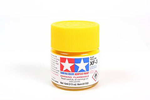 Tamiya Acrylic Mini XF-3 Flat Yellow