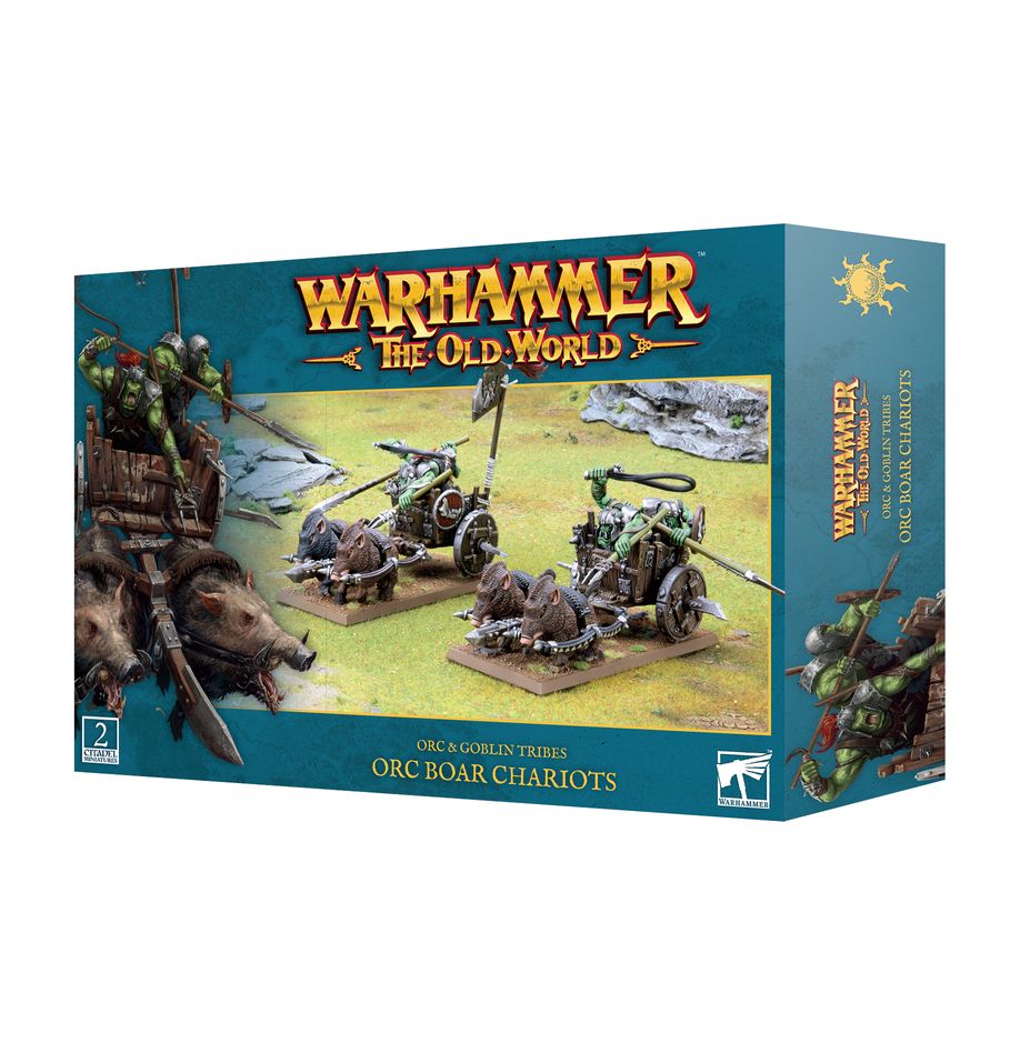 Orc & Goblin : Orc Boar Chariots 09-07