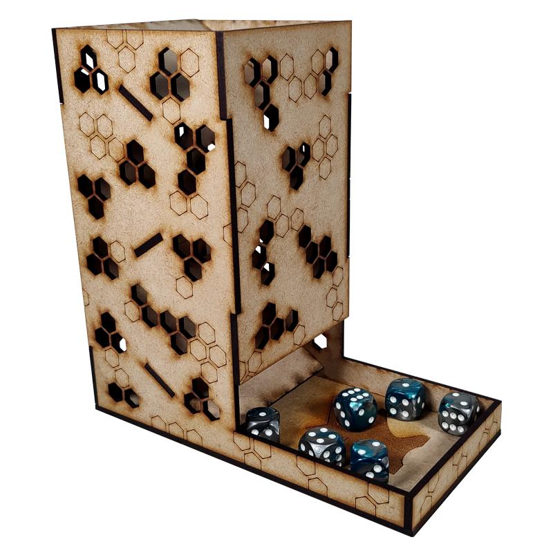 Dice Tower – Honeycomb