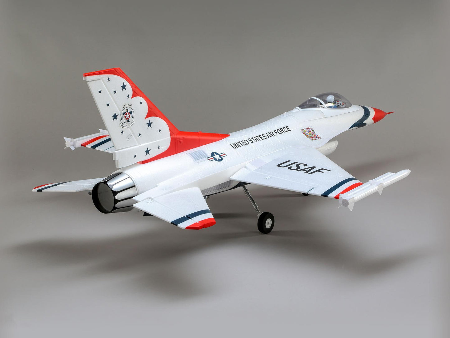 F-16 Thunderbirds 70mm EDF Jet BNF Basic with AS3X and SAFE