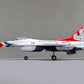 F-16 Thunderbirds 70mm EDF Jet BNF Basic with AS3X and SAFE