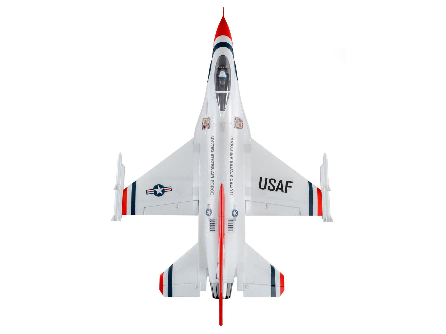 F-16 Thunderbirds 70mm EDF Jet BNF Basic with AS3X and SAFE