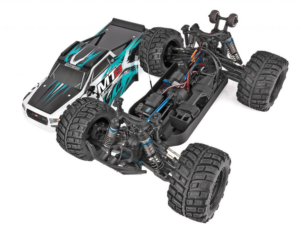 Team Associated Rival MT8 Teal RTR Truck Brushless