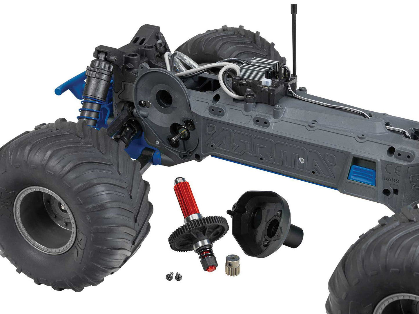 Gorgon 2wd MT 1/10 RTR No Battery/Charger) Blue