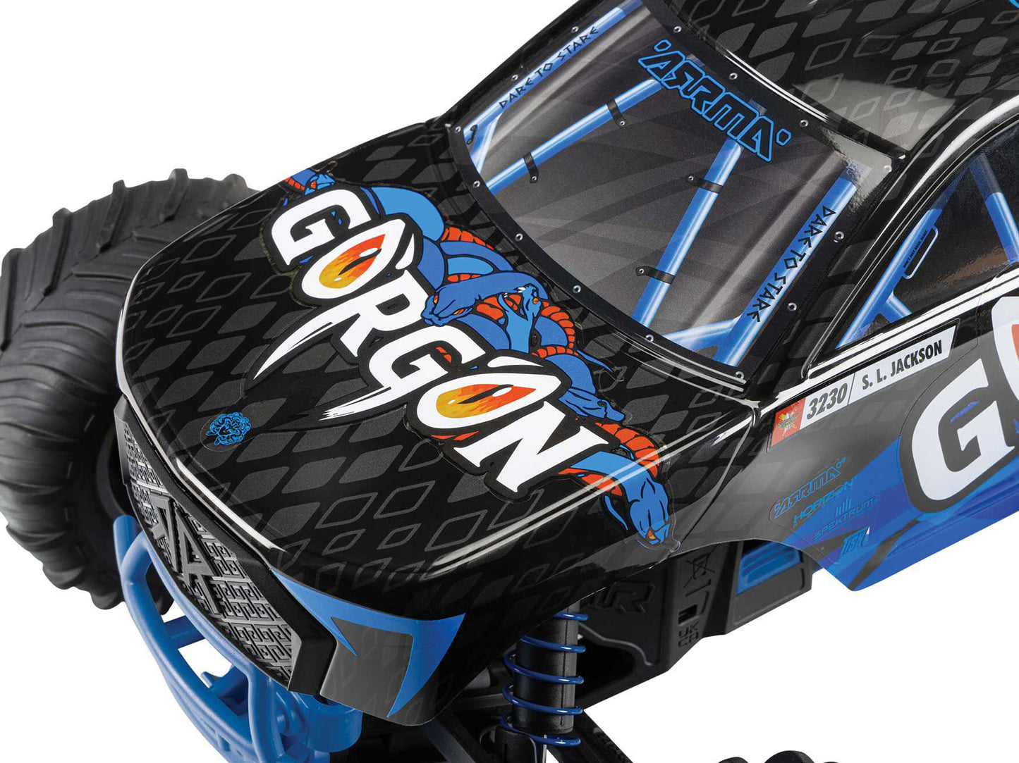 Gorgon 2wd MT 1/10 RTR No Battery/Charger) Blue