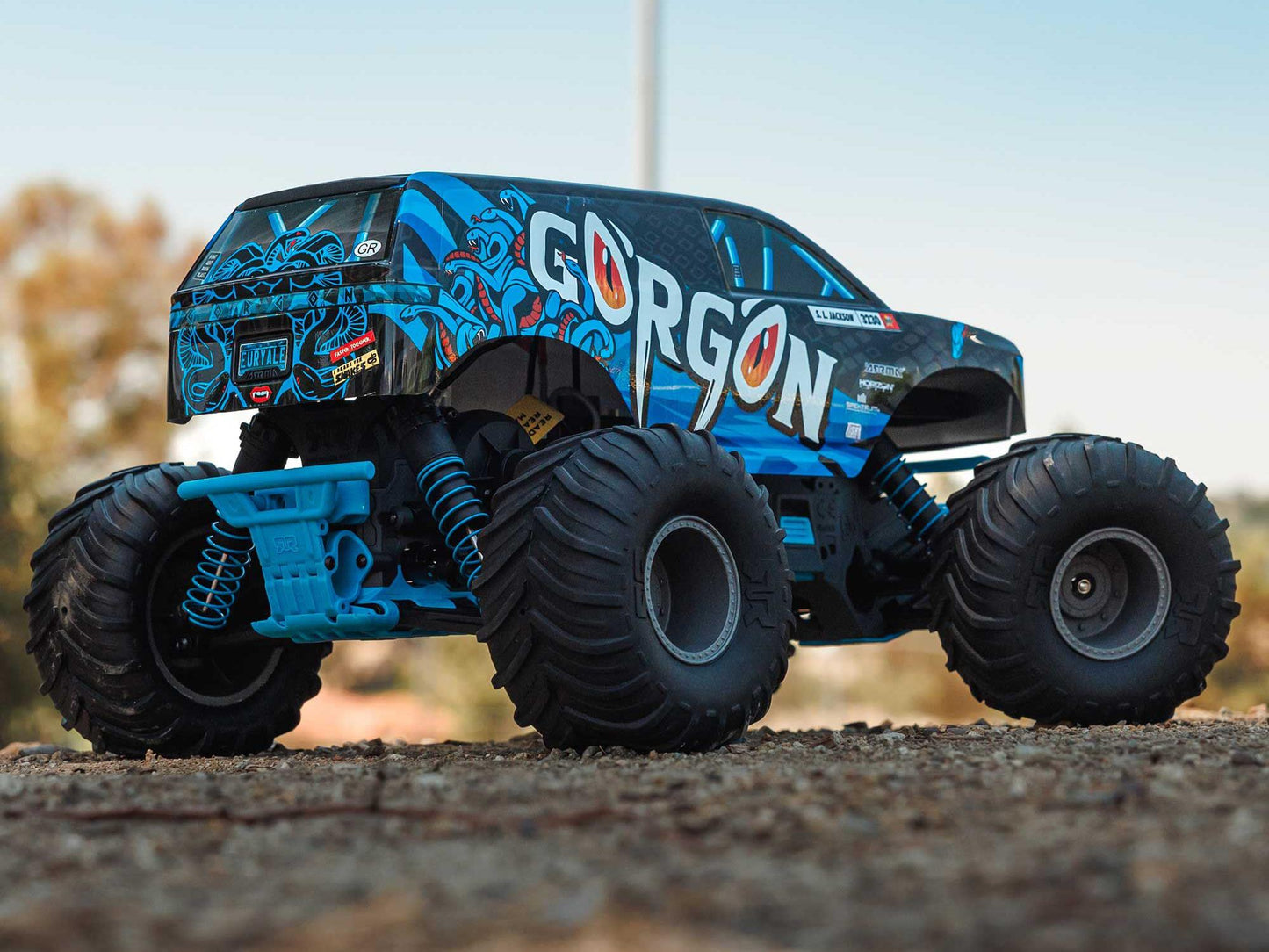 Gorgon 2wd MT 1/10 RTR No Battery/Charger) Blue