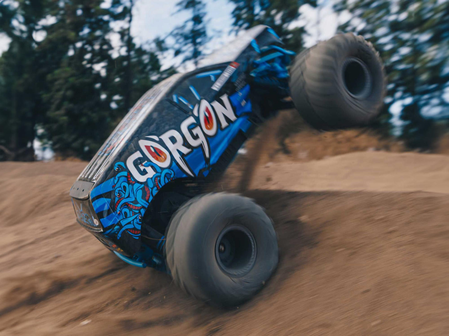 Gorgon 2wd MT 1/10 RTR No Battery/Charger) Blue