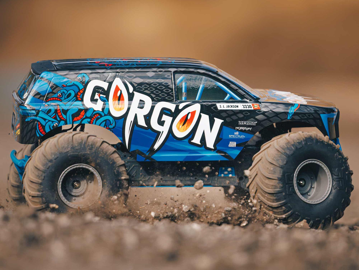 Gorgon 2wd MT 1/10 RTR No Battery/Charger) Blue