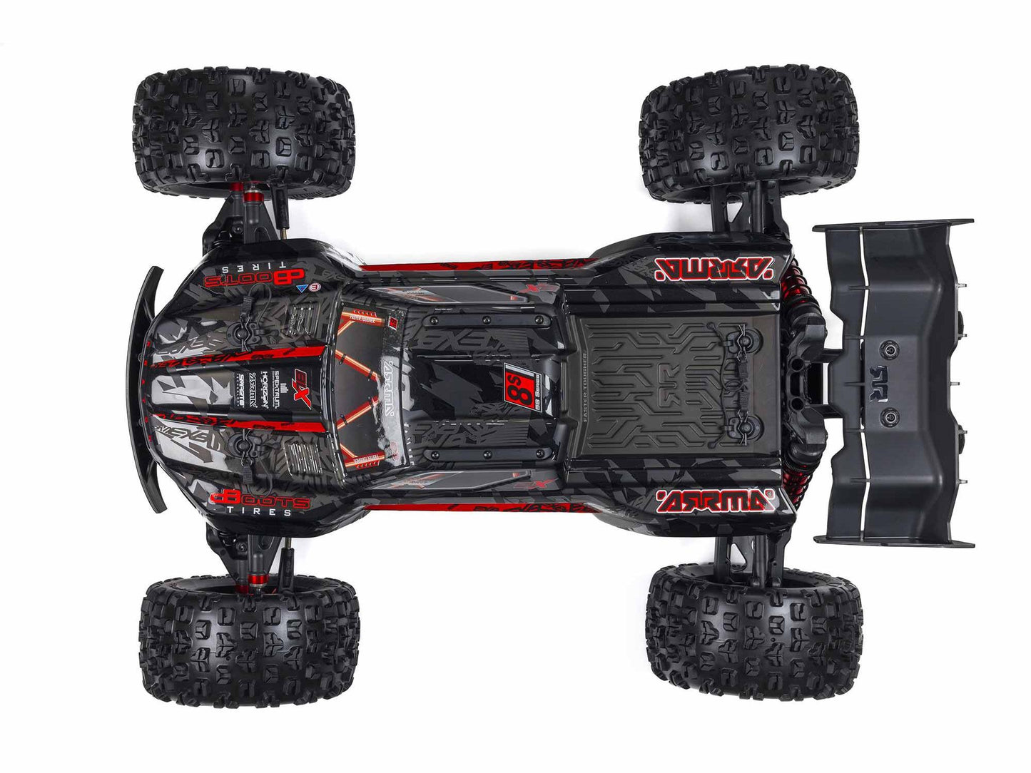 1/5 KRATON 4X4 8S BLX EXB Brushless Monster Truck RTR, Black