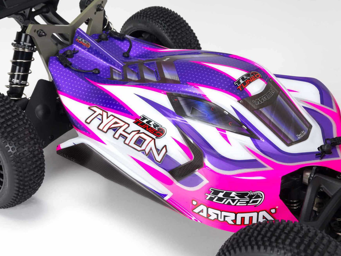 Typhon 1/8 TLR Tuned 4WD Buggy Roller (Pink/Purple)