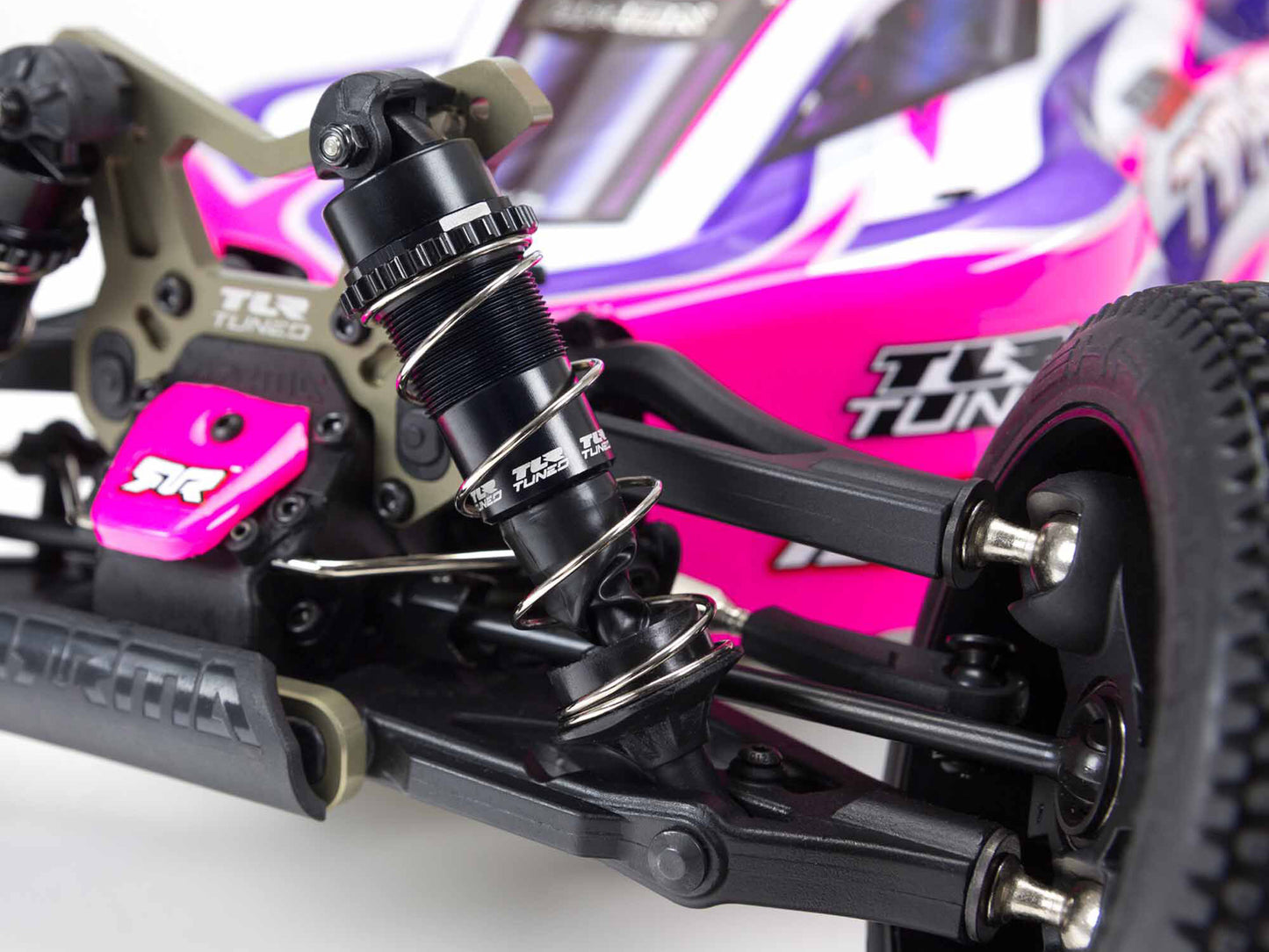 Typhon 1/8 TLR Tuned 4WD Buggy Roller (Pink/Purple)