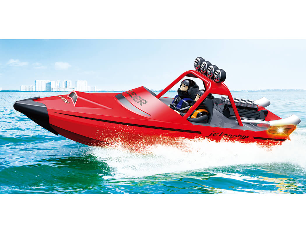 Glader Turbojet R/C Speed Boat 35cm