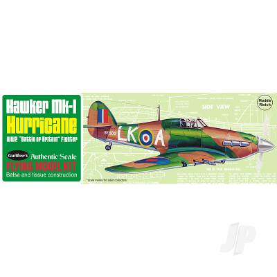 Guillow's Hawker Mk-1 Hurricane Balsa Kit