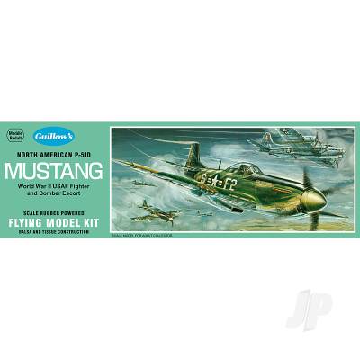 Guillow's P-51D Mustang Balsa Kit