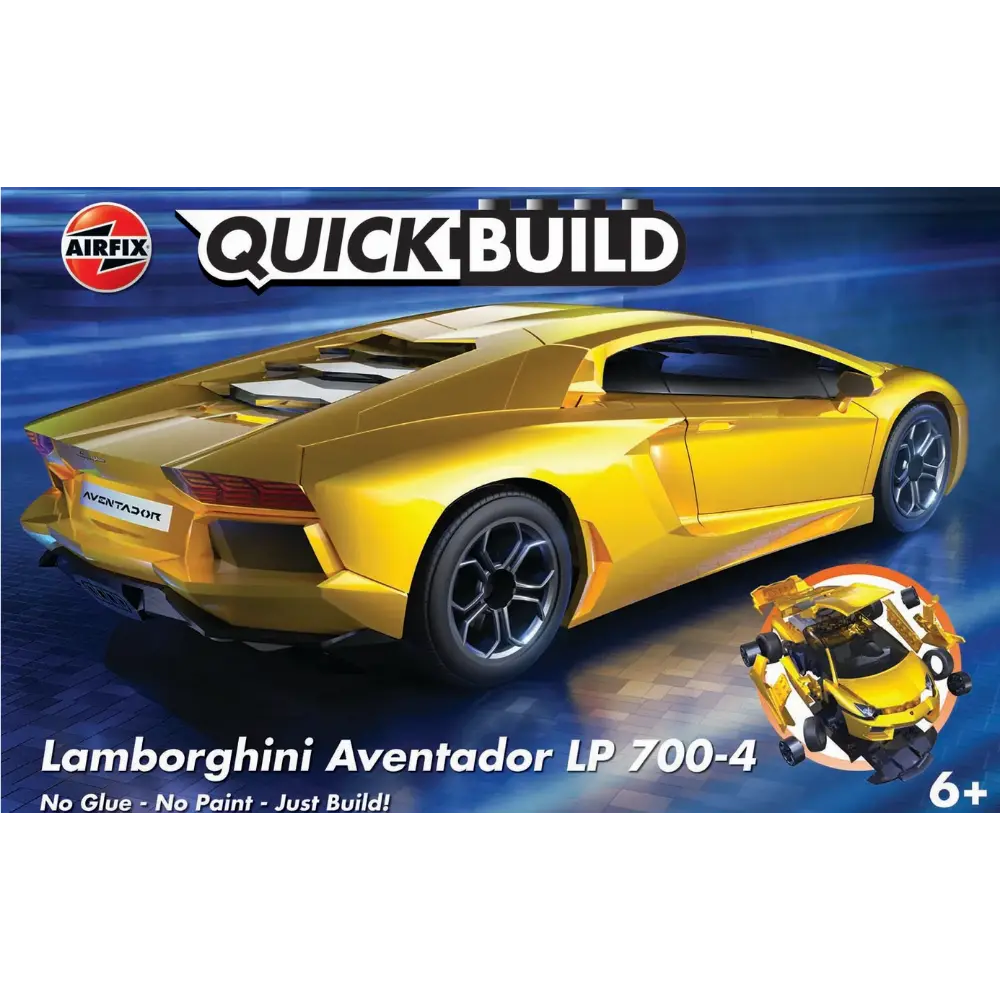 QUICKBUILD Lamborghini Aventador Yellow