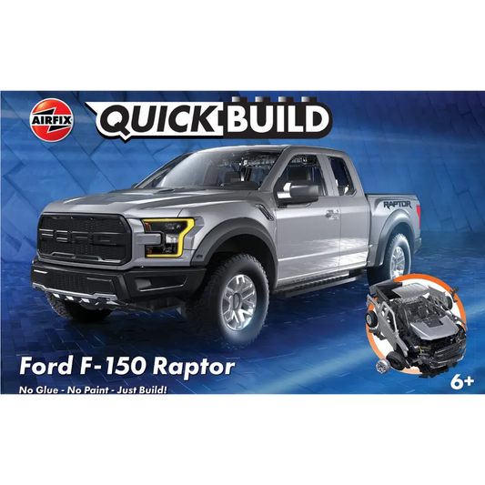 Airfix Quick Build Ford F150 Raptor Grey