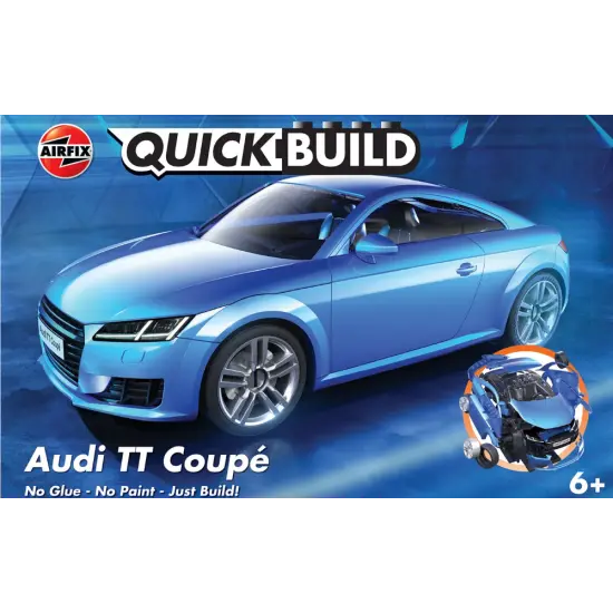 Airfix Quick Build Audi TT Coupe Blue