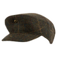 Wool Blend Flat Cap Brown