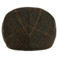 Wool Blend Flat Cap Brown