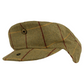 Wool Blend Flat Cap Tweed