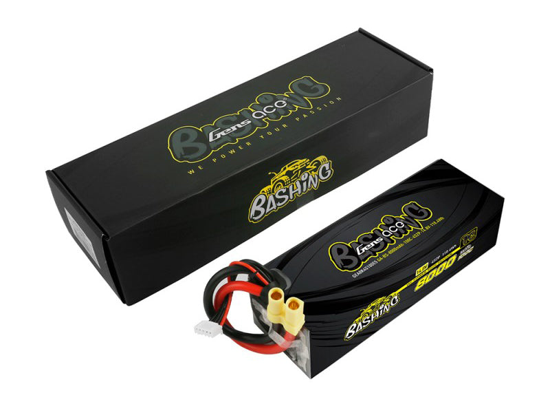 Gens ace LiPo Car 4S2P 14.8V 8000 100C (EC5)