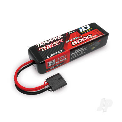 5000mAh 11.1v 3-Cell 25C ID liPo Battery