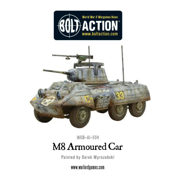 M8/M20 Greyhound Scout Car (Plastic Box)