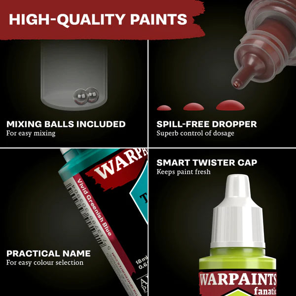 Warpaints Fanatic Most Wanted Paint Set