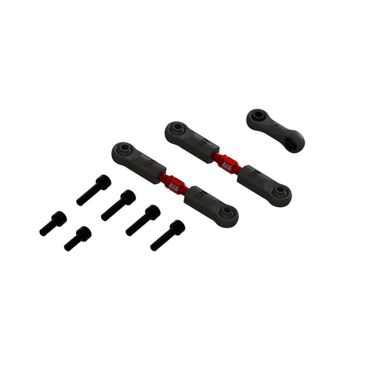 Aluminum Adjustable Steering Links Set(2): Typ/Gra Grom