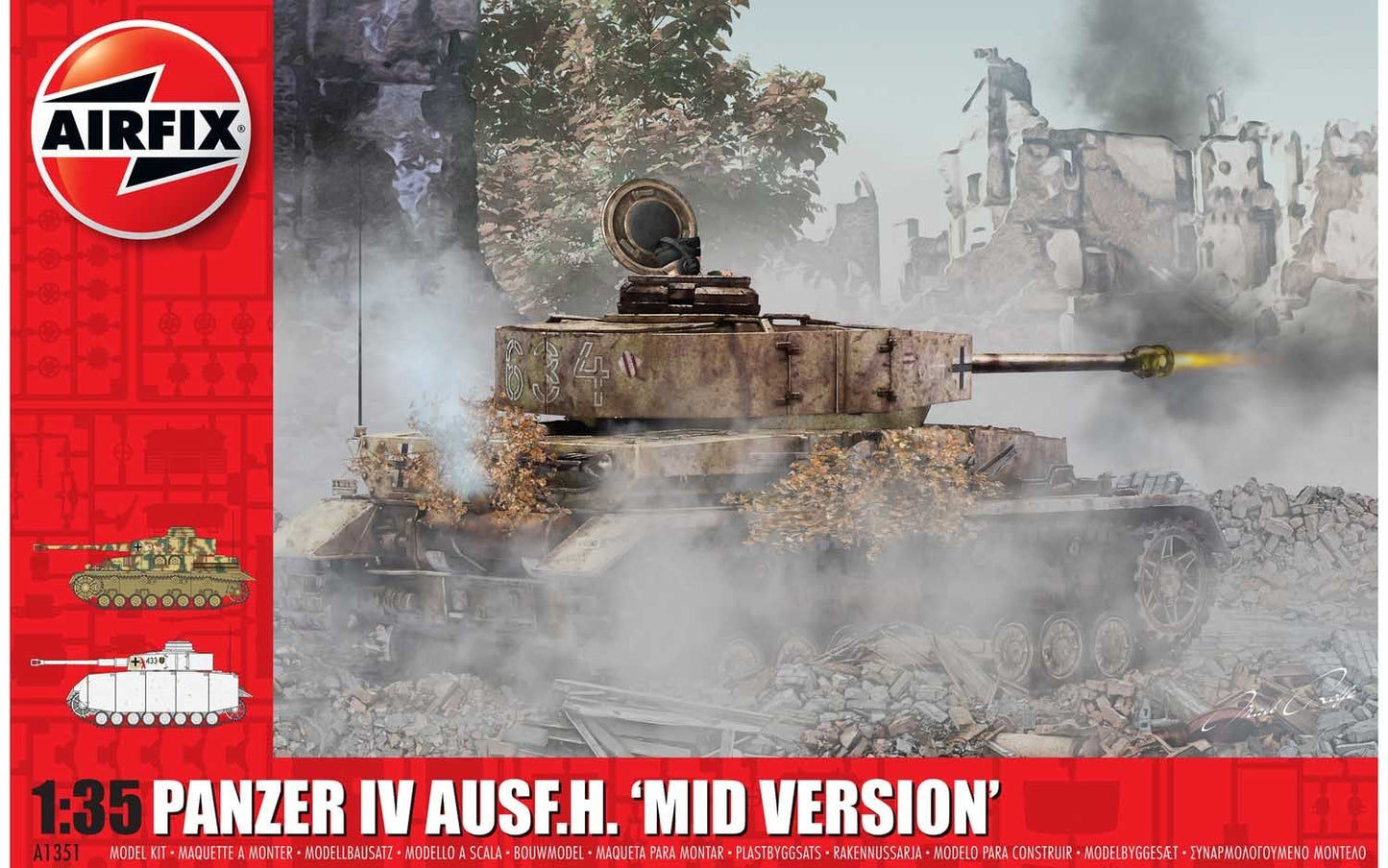 Airfix Panzer IV Ausf.H Mid Version 1:35