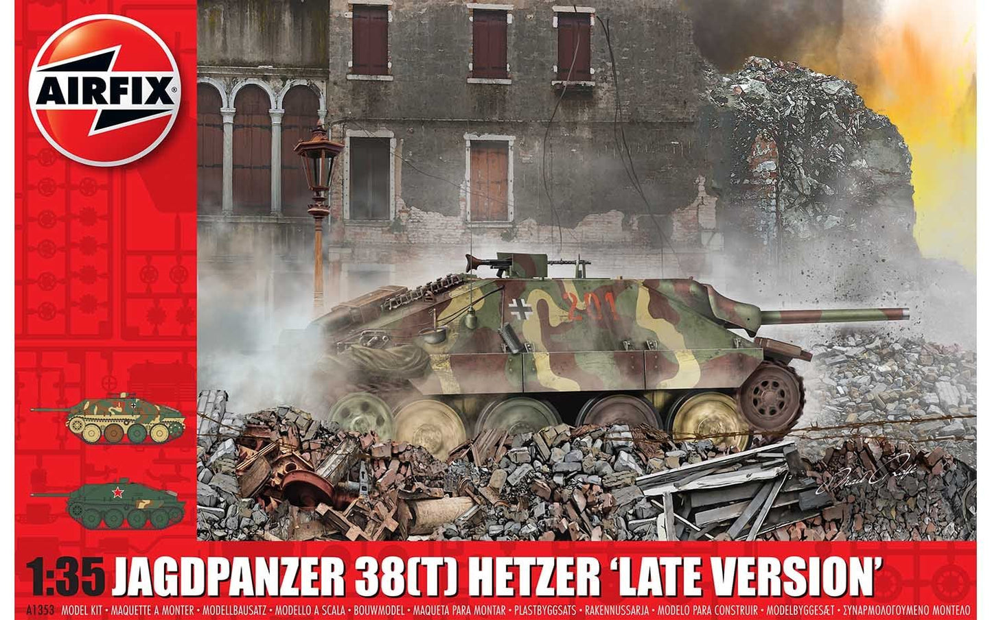 Airfix JagdPanzer 38 tonne Hetzer Late Version 1:35