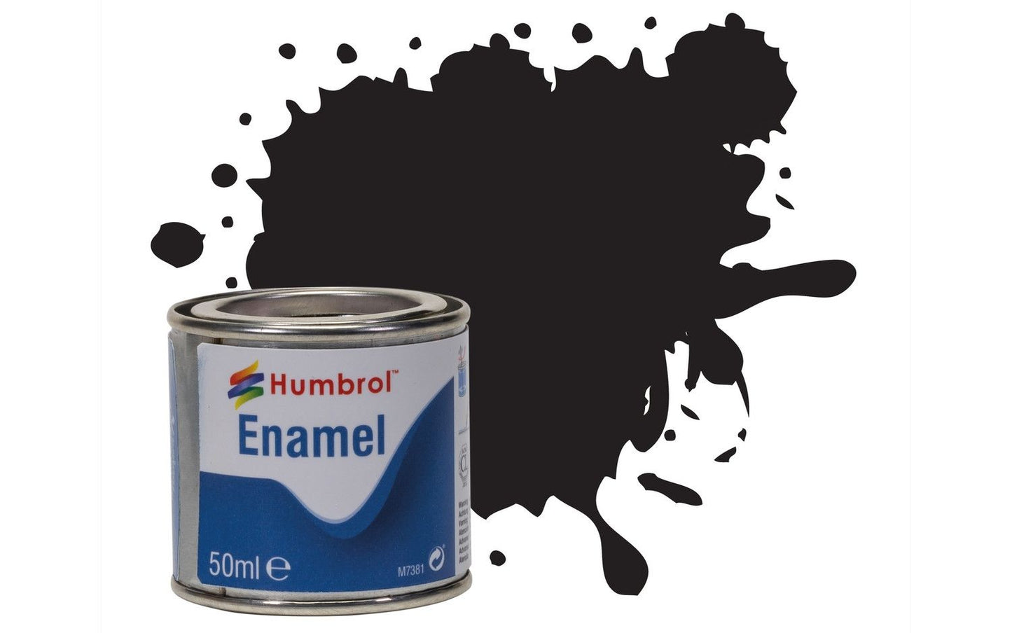 Humbrol #33 Black Enamel Matt 50ml