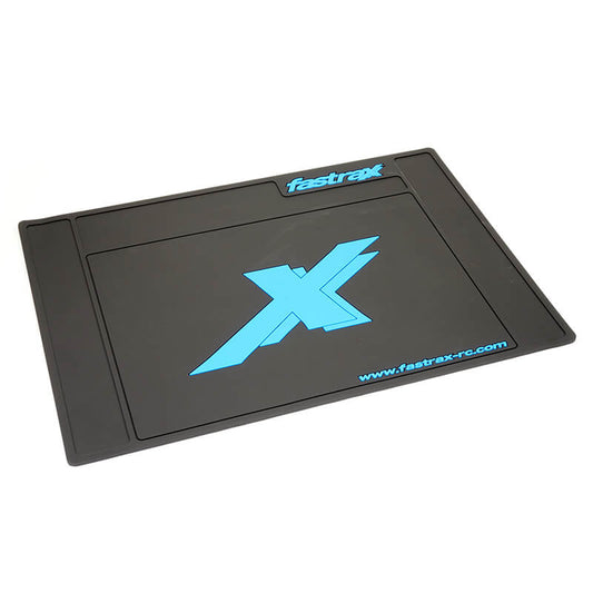 Fasttrax Medium Rubber Pit Mat Black